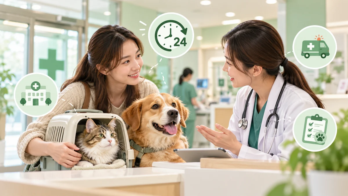 โรงพยาบาลสัตว์ 24 ชั่วโมง ใกล้ฉัน เลือกอย่างไรเมื่อมีเหตุฉุกเฉิน